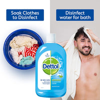 Dettol Liquid Disinfectant for Multi-Purpose Germ Protection, Menthol Cool, 200ml