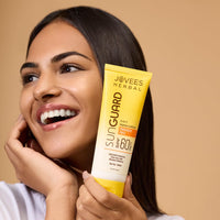 Jovees Herbal Sun Guard Lotion SPF 60 Pa+++ Broad Spectrum For All Skin | 3 in 1 Matte Lotion UVA/UVB Protection, Moisture Balance, Even Tone Skin For Women/Men 100ml
