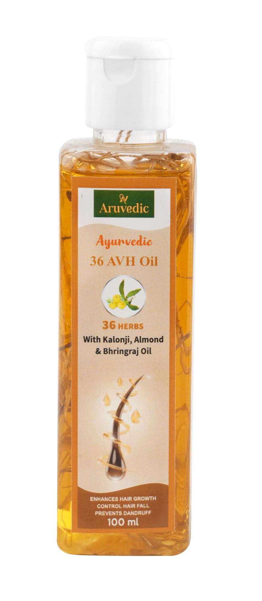 AV ARUVEDIC 36 AVH Ayurvedic Hair Oil (Pack of 2 Bottles)