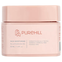 Purehill Face Moisturiser For Supple, Replenished Skin, Lightweight And Water Based Formula to Hydrate & Brighten Skin.