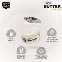 Wagging Tails 2 in 1 combo for pets|Paw Spray 100ml + Paw Butter 50Gm| Paw Spray for Dirty & Muddy Paws | Paw Butter for Heal & Repair Cracked Paws |Natural Grooming Combo for Dogs, Cats & Puppies Paw