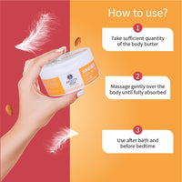 Ayouthveda Skin Richment Body Butter, Guard Skin from Damage with Its Nutrient-Rich Element, Mango, Cocoa, Moringa Butter (Pack of 5) (200gm each)