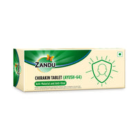 Zandu Chirakin Tablets (Ayush 64), Protection from Infections and Antiviral Properties, Helps in Managing & Building Overall Immunity, Health & Wellness - (Pack of 10 Tablets x 12 Strips)