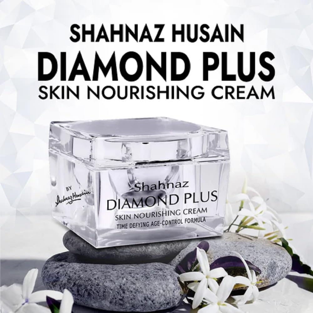 Shahnaz Husain Diamond Plus | Skin Nourishing Cream | Nourishes & Rejuvenate The Skin Powerfully | 40g