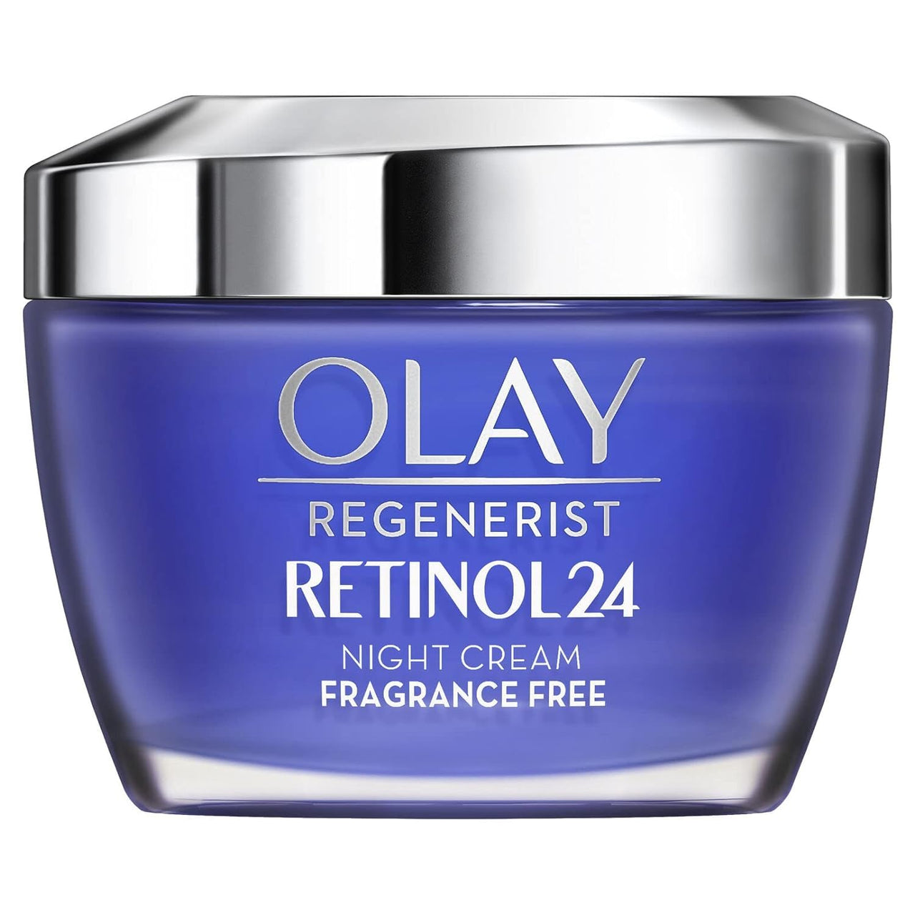Olay Regenerist Retinol 24 Night Cream l Renews and Resurfaces Skin Overnight l No Redness or Irritation | Fragrance Free l Normal, Oily, Dry and Combination Skin l 50g (Pack of 2)
