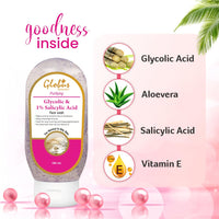 Globus Remedies Pimple Clear Face Wash with Glycolic & 1% Salicylic Acid - 100 ml (Pack of 2)