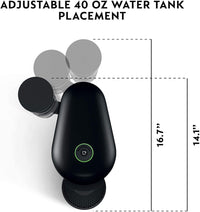 Nespresso Vertuo Plus Deluxe Coffee and Espresso Maker by Breville, Black Machine