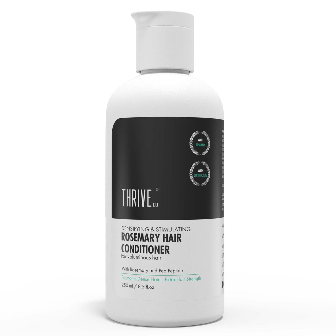 ThriveCo Rosemary Hair Conditioner For Voluminous Hair | Densifying & Stimulating Hair Growth | Promotes Hair Strength | With Pea Peptide & Caffeine | Paraben & Sulfate Free | For Men & Women | 250ml