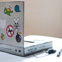 Suck UK Cat Scratcher Laptop with Fluffy 'Mouse' Interactive Toys, Paw Over Social Media & Catch up on The Mews, Kitten Toys & Cat Scratch Pads |