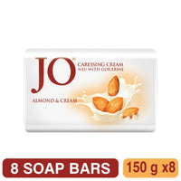 JO Almond Cream Soap Pack of 8, 150 gram