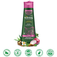 Kesh King Organic Onion Shampoo with Curry Leaves | Anti Hair Fall Shampoo | Reduces Hair Fall Up to 98% & Smooths Hair for 48 Hrs | Ayurvedic Shampoo | Paraben Free - 300ml