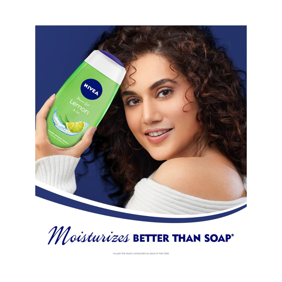 NIVEA Women Shower Gel Small Pack- (Frangipani & Oil Body Wash125 ml & Lemon & Oil Body Wash125 ml)