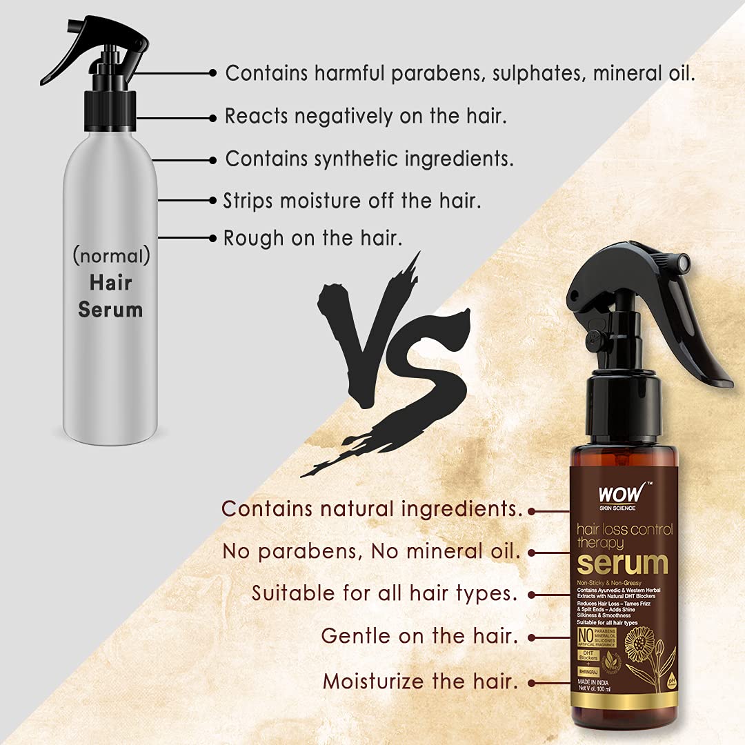 WOW Skin Science Hair Loss Control Therapy Hair Serum - 100 mL