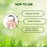 Jovees Herbal Neem Toner For Face, 100 ml | Skin Toner For Protection From Sun Damage & Tanning | All Skin Types | Paraben & Alcohol Free