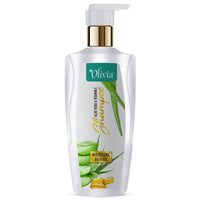 Olivia Moisture Revive Shampoo with Aloe Vera & Vitamin E | Provides Hydration for Frizzy & Dry Hair | Perfect Shampoo for Dry Hair | Aloe Vera Enriched Care | Paraben-Free Formula | 200ml