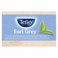 Tetley Earl Grey, Flavoured Black Tea, Rich Assam Blend, 50 Tea Bags, 100Gm (2 X 50 Gm)