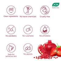 Joy Hair Fruits Hairfall Defense Conditioning Shampoo Enriched with Pomegranate & Strawberry, 650 ml