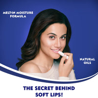 NIVEA Lip Balm, Original Care, 4.8g