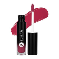 SUGAR Cosmetics Mousse Muse Lip Cream | Lasts 24+ Hrs | Creamy Mousse Lipstick | Waterproof & Smudgeproof | 5ml - 03 Red Square