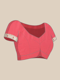 Pandadi Saree Women's  Paithani Silk Saree With Blouse Piece