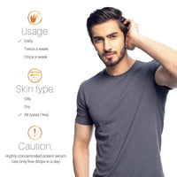 Ustraa 20% Vitamin C Face Serum, 30ml with Hyaluronic Acid & 20% Vitamin C in the Purest form, Anti-Aging, Fights Dark Spots, Radiant Skin, Brightening, Hydration