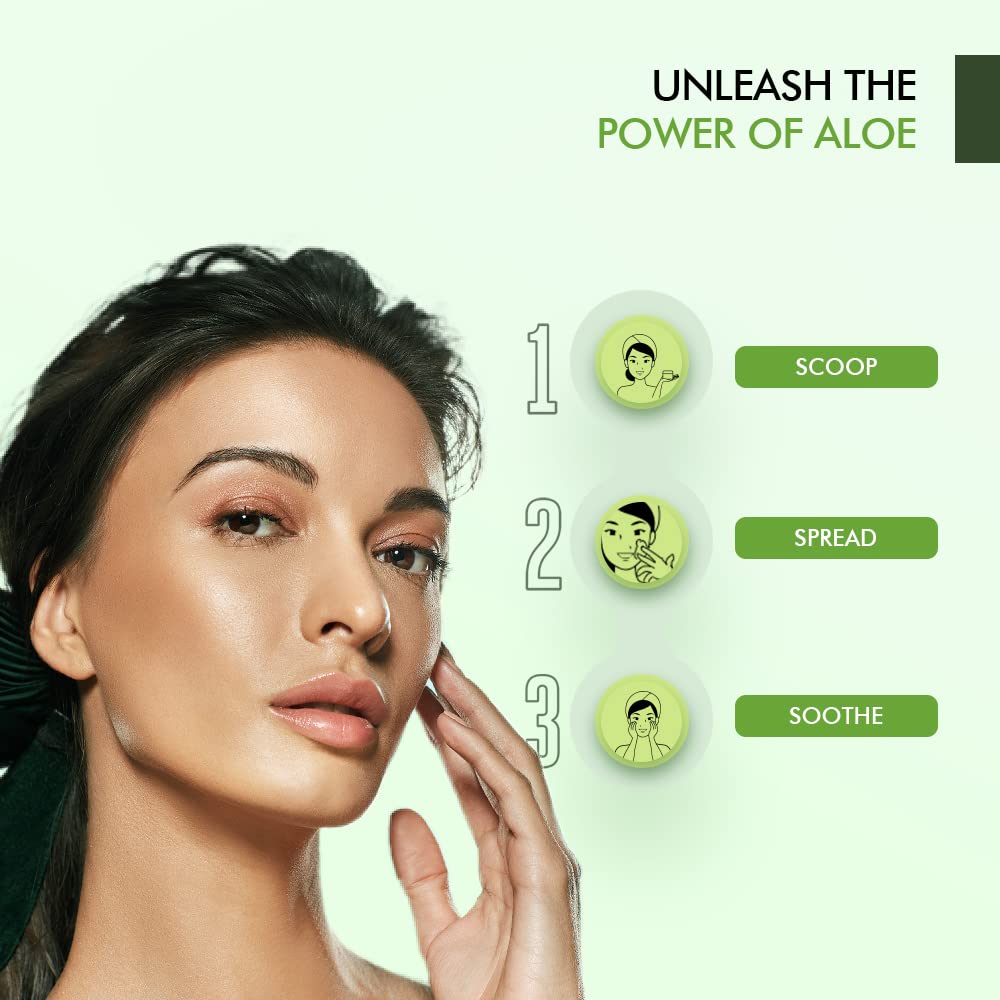 Lakmé 9 to 5 Naturale Aloe Aqua Gel, With Aloe Vera And Glycerine, Lightweight, Non Sticky, For Hydrated And Moisturized Skin, 50 g