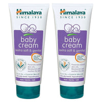 Himalaya Baby Cream Face Moisturizer & Day Cream For Dry Skin 200ml (Pack of 2)
