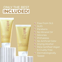 Ashba Botanics Flaxseed Curling Custard For Wavy, Curly, Frizzy & Coily Hair | Argan, Avacado Oil, Shea Butter | Provides Moisture, Controls Frizz, Strong Hold | Phthalates & Parabens Free (ml, 175)