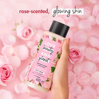 Love Beauty & Planet Moisturising Body Wash 400ml|| with Murumuru Butter & Rose|| Sulfate Free|| Paraben Free- Liquid Shower Gel