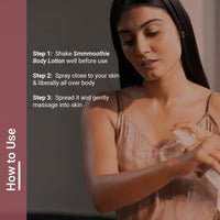 Neude Smmmoothie Body Lotion 250ml– Ultralight, Non-sticky Moisturizer with Ceramide, Lactic Acid, Niacinamide & Hyaluronic Acid for Deep Hydration, Barrier Repair, Dark Spot & Pigmentation Reduction