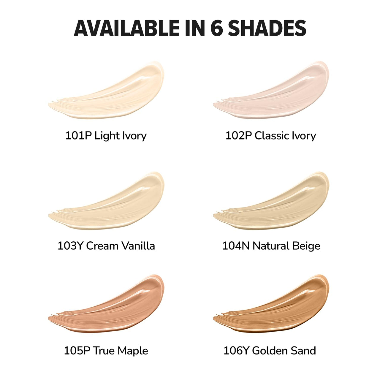 Mila Beauté Built to Cover Liquid Concealer for Women With Spf & Hyaluronic Acid| Full Coverage Matte Finish Concealer for Dark Circles | Easily Blendable & Waterproof Formula| Suitable for Indian Skin Tones - 103Y Cream Vanilla