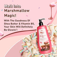 Plum BodyLovin' Marshmallow Melt Body Lotion, Shea Butter & Vitamin B5 For Deep Moisturization, Non-Greasy, Soft & Glowing Skin, For Dry to Very Dry Skin, Cozy Cocoa Marshmallow Fragrance (400 ml)