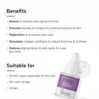 DERMATOUCH Ceramide 2% Multi Peptide 1% Niacinamide 5% Serum | For Lipid Restoration & Barrier Protection | Anti-aging Formula | Specially For Dry Skin | For Both Men & Women | 18ML