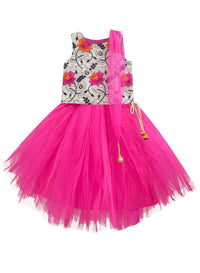 A.T.U.N Girls Lehenga Choli