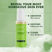 Conscious Chemist® Salicylic Acid Face Wash | 100ml | Face Wash for Oily & Acne Prone Skin for Women & Men, Glycolic Acid & CICA Extract, For Glowing & Radiant Skin, Vegan & Cruelty Free - Flashfix