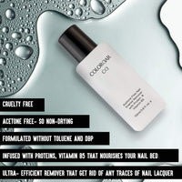 Colorbar Nail Polish Remover, 110ml | Nourishes nail | Acetone free | Infused with Vitamon B-5 | Gentle Nail Paint Remover (Pack of 4)