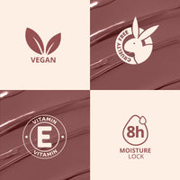 Carlton London Liquid Matte Chuffed Kiss Mocha Me Lipsticks |Enriched with Vitamin E, Avocado Oil | Matte Finish, Non-Sticky and Non-Drying | Upto 12 Hrs- 3ML (Mocha me)