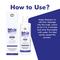 KLM iMxia Plus Hair Strengthening Shampoo, 150ml |Enriched with Procapil & Essential Nutrients | Sulphate & Paraben-Free