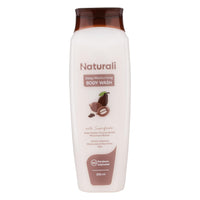 Naturali Deep Moisturising Body Wash With Shea Butter, Cocoa Butter & Murumuru Butter | Gently Cleanses | Deeply Hydrates & Nourishes | Strengthens Skin Barrier | Sulphate & Paraben-Free Formula | 200ml
