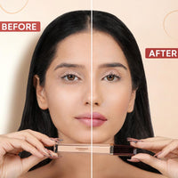 Charmacy Milano Concealer - 2 Correct & Cover Spots | Full Coverage & Lightweight Concealer| Jojoba Oil Nourished Concealer, 7 ML