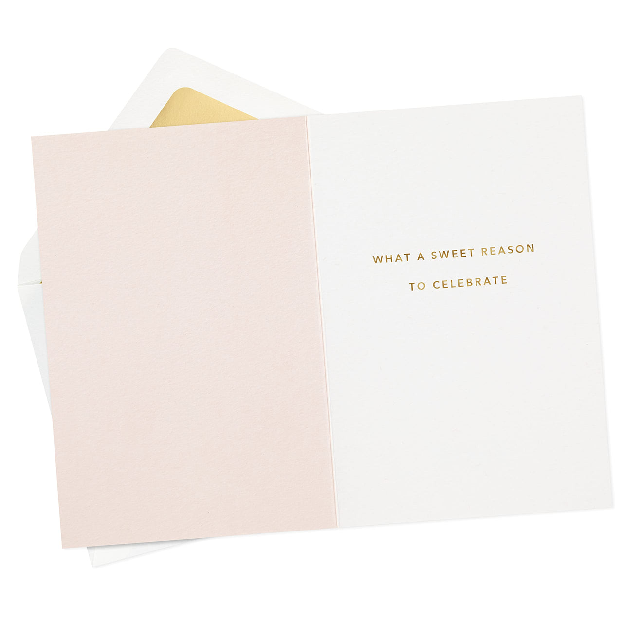 Hallmark Signature Baby Shower Card for Girl (It's  a Girl) Welcome New Baby Girl, Congratulations It's  a Girl