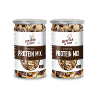 Berries And Nuts Special Protein Trail Mix | Dried Berries, Nuts & Seeds | 600 Grams | 3 Bottle of 200 Grams