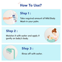 Chicco Baby Moments Mild Gel Body Wash - Relax, 200Ml | With Nettle & Willowherb | No Tears Formula With Natural Ingredients For Moisturized Skin|Phenoxyethanol, Parabens & Lauryl Sulphates Free