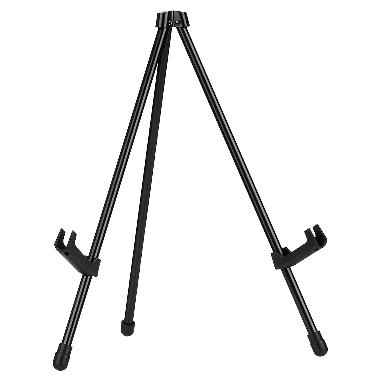 Basics Tabletop Instant Easel, Black Steel Table Top Easels for Display, Adjustable & Portable Tripod for Paintings, Signs, Posters