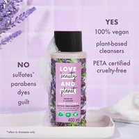 Love Beauty & Planet Argan Oil And Lavender Paraben Free Smooth And Serene Conditioner||No Parabens|| No Dyes, 200 Millilitre