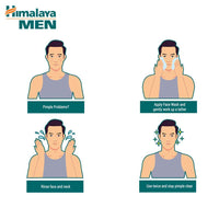 Himalaya Men Pimple Clear Neem Face Wash, 50ml