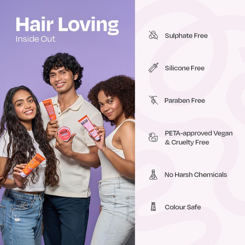 MANETAIN Washday Bundle Mini Size 2 - Complete Curly Hair Care Set | Moisturizing Shampoo 100ml | Multipurpose Conditioner 100gm | Leave-In Conditioner 100ml and Hard Hold Gel 100ml | Hydrating, Strengthening & Frizz Control | CG-Friendly