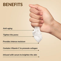 MIRABELLE COSMETICS KOREA Fairness Facial Mask (Aloe Vera, Berries, Cucumber, Herbs, Lemon, Papaya) -Combo Pack of 6