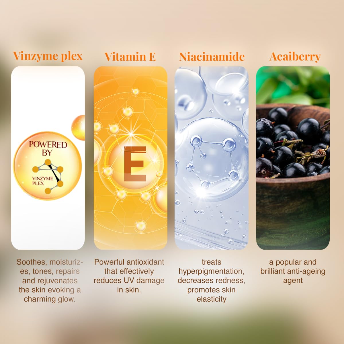 VLCC Eternal Youth Skin Firming Serum - 40ml | Volume Lifting Serum | Firms Loose and Saggy Skin | Revitalizes and Tightens Skin | Wrinkle Free Skin With Vinzyme Plex, Niacinamide & Vitamin E.