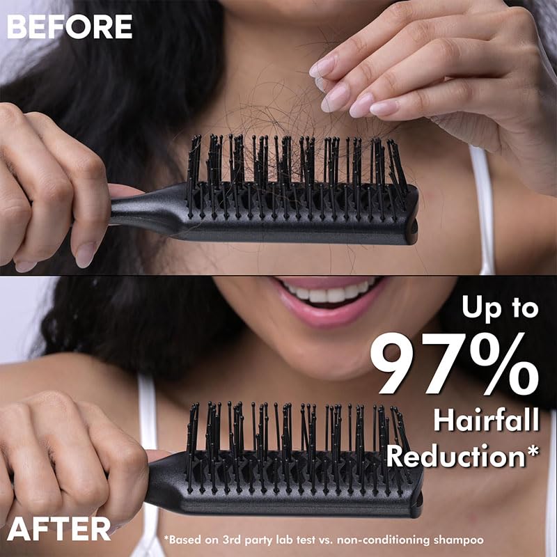 Naturali Hairfall Control Shampoo for Women | Hair fall control by upto 97% | Onion & Bhringraj | No Sulfate No Paraben | Best Shampoo for Hairfall Control | 370 ml